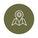 Location icon for Wilpattu Safaria safari tours and accommodation near Wilpattu National Park.