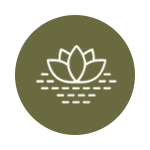 River view and garden view icon for Wilpattu safari accommodation in Sri Lanka.